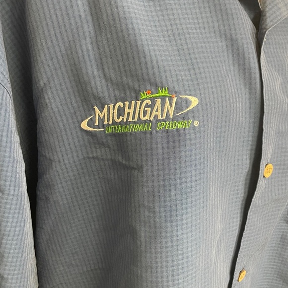 Cubavera Michigan International Speedway NASCAR Racetrack MIS Short Sleeve XXXL - Picture 2 of 6